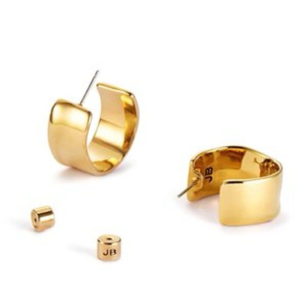 Jenny Bird Ora Hoop Earrings - Gold - Picture 4 of 8